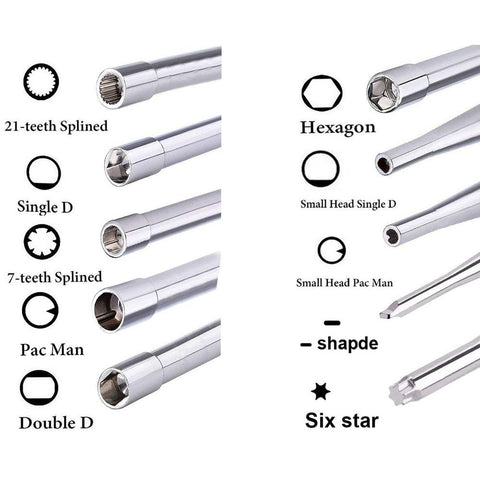 LIYYOO Pac-Man carburetor adjustment tool for recessed screws