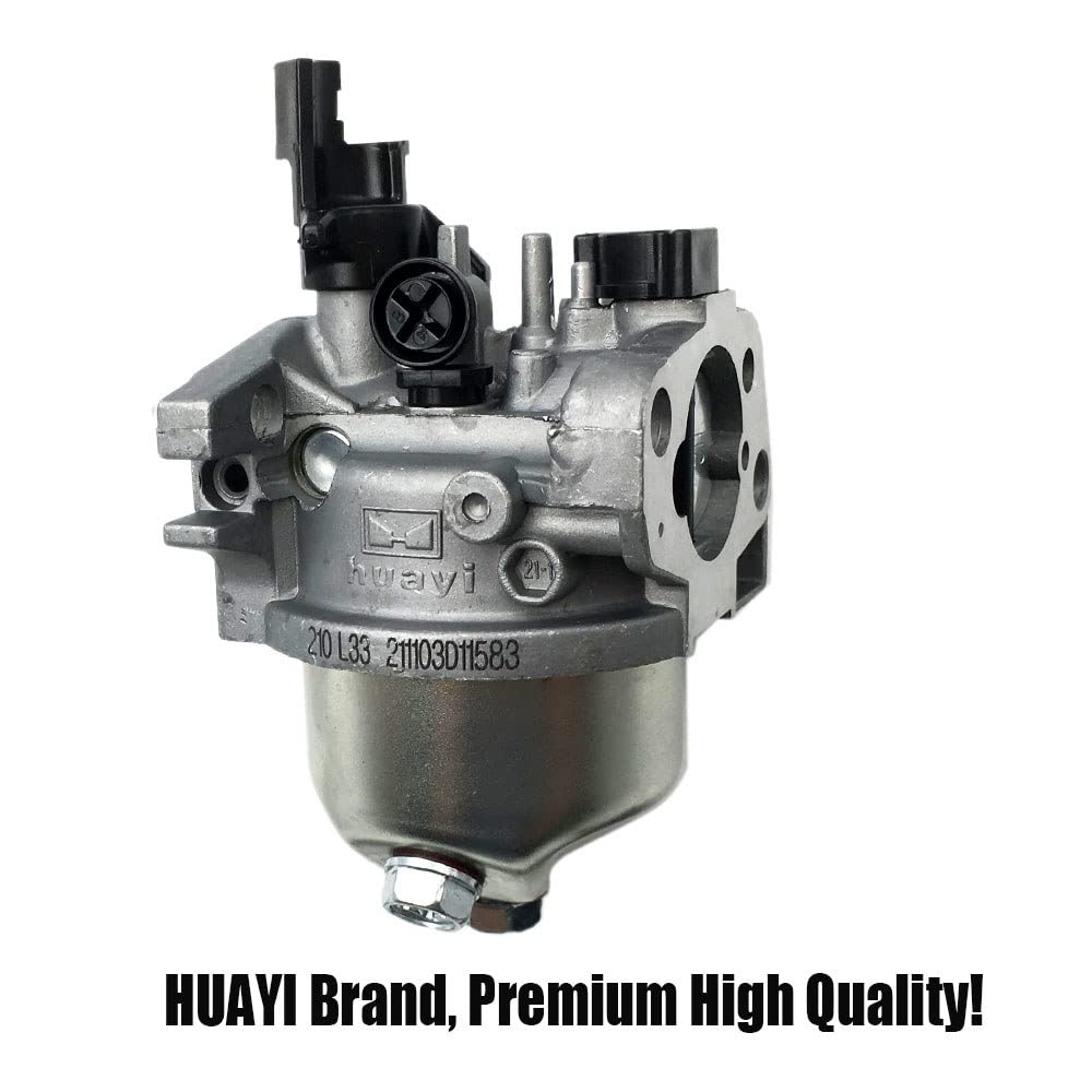 Lizapus Huayi carburetor includes three gaskets for quick install.