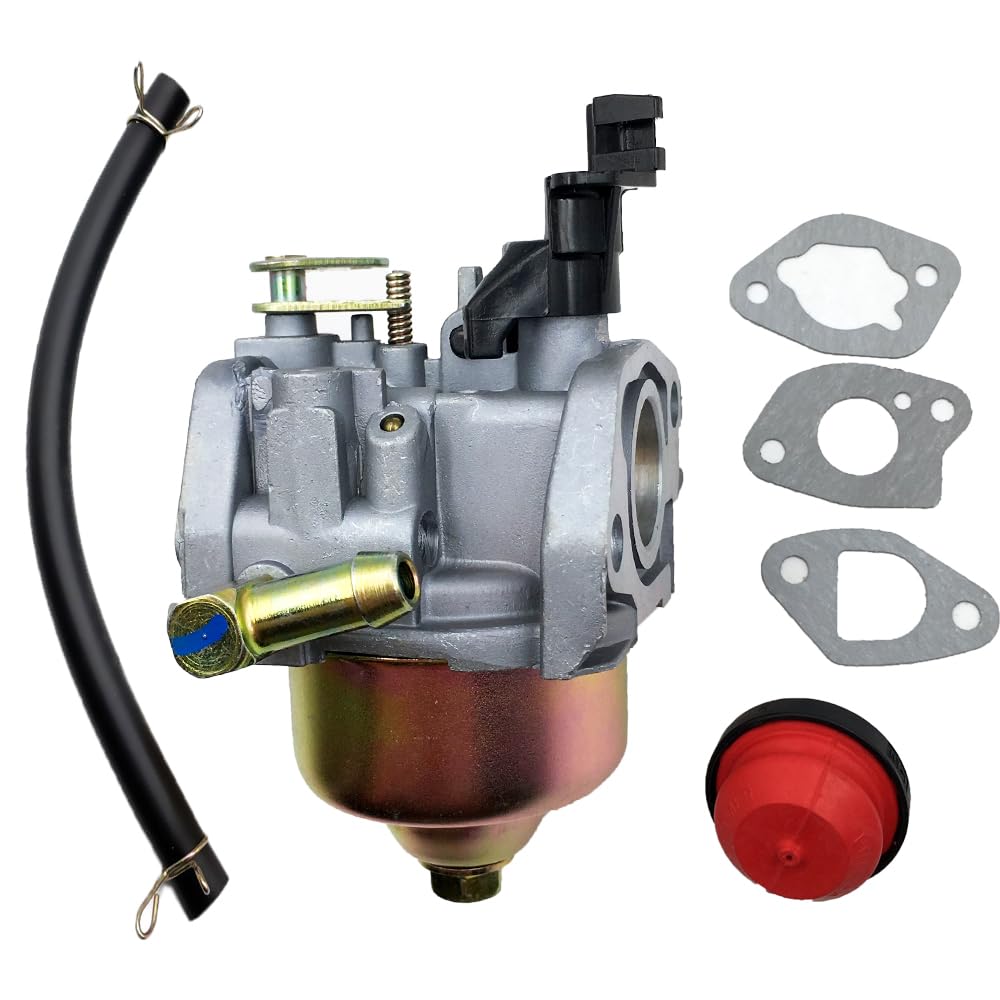Close-up view of the Huayi carburetor for snow blowers