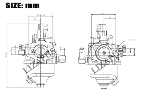 LIZAPUS Huayi carburetor durable aluminum resists rust across temperatures.