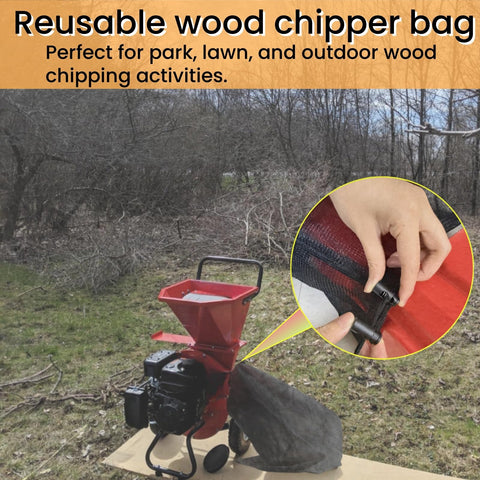 Lizeisadi large-capacity bag reduces trips during yard cleanup.