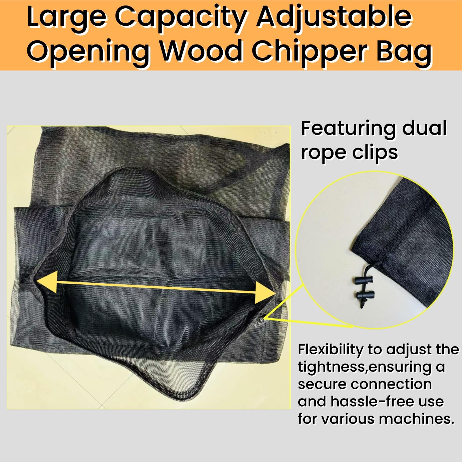 Lizeisadi reusable nylon bag designed for repeated outdoor use.
