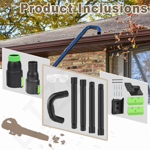 LIZEWEI adjustable blower nozzle directs airflow precisely for gutter work