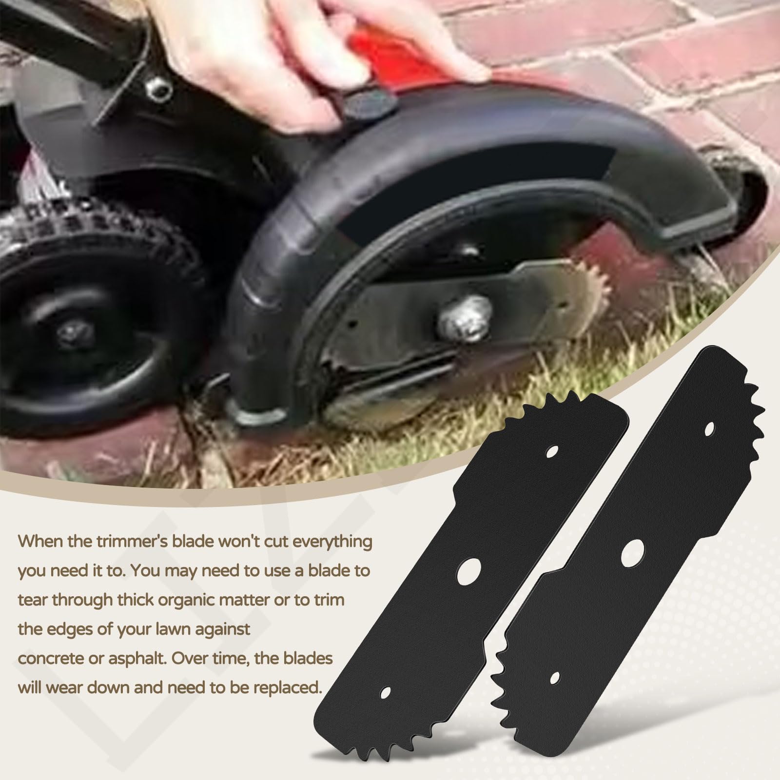 LIZEWEI blades compatible with Black Decker LE750, LE710, LE760 for easy replacement.