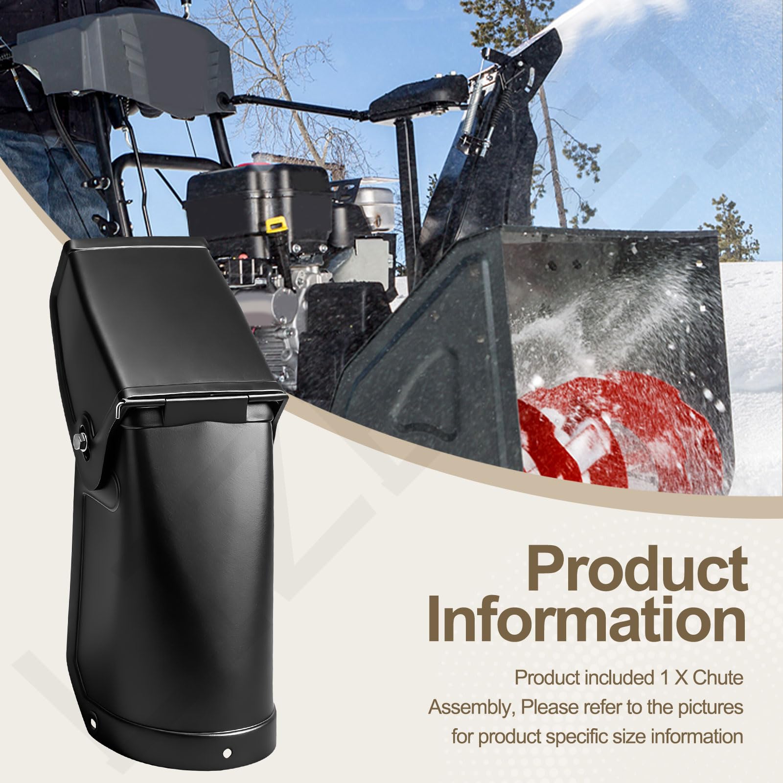 LIZEWEI chute assembly instruction text, clear steps for installation.