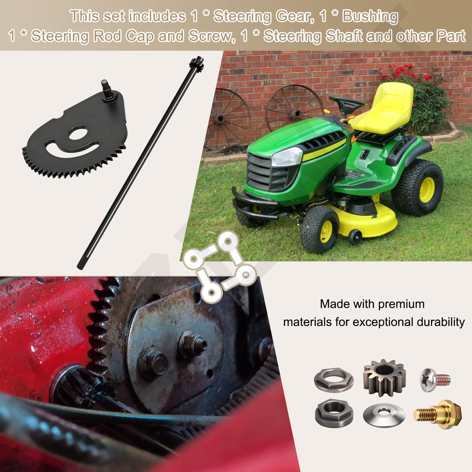 LIZEWEI compatible with Craftsman LT series enables fast fit