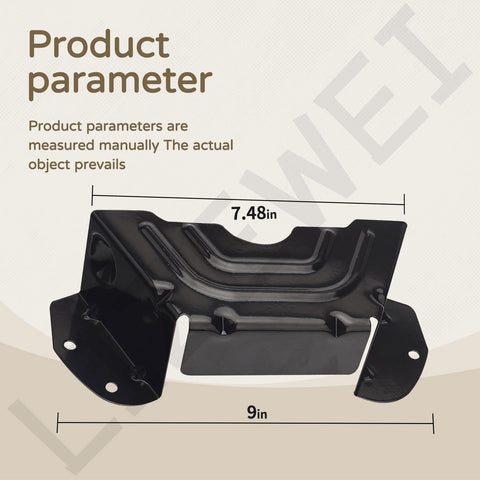 LIZEWEI deck belt cover mounted on tractor shields pulleys