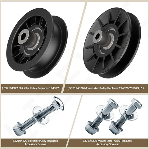 Durable metal construction of LIZEWEI idler pulleys ready for outdoor use