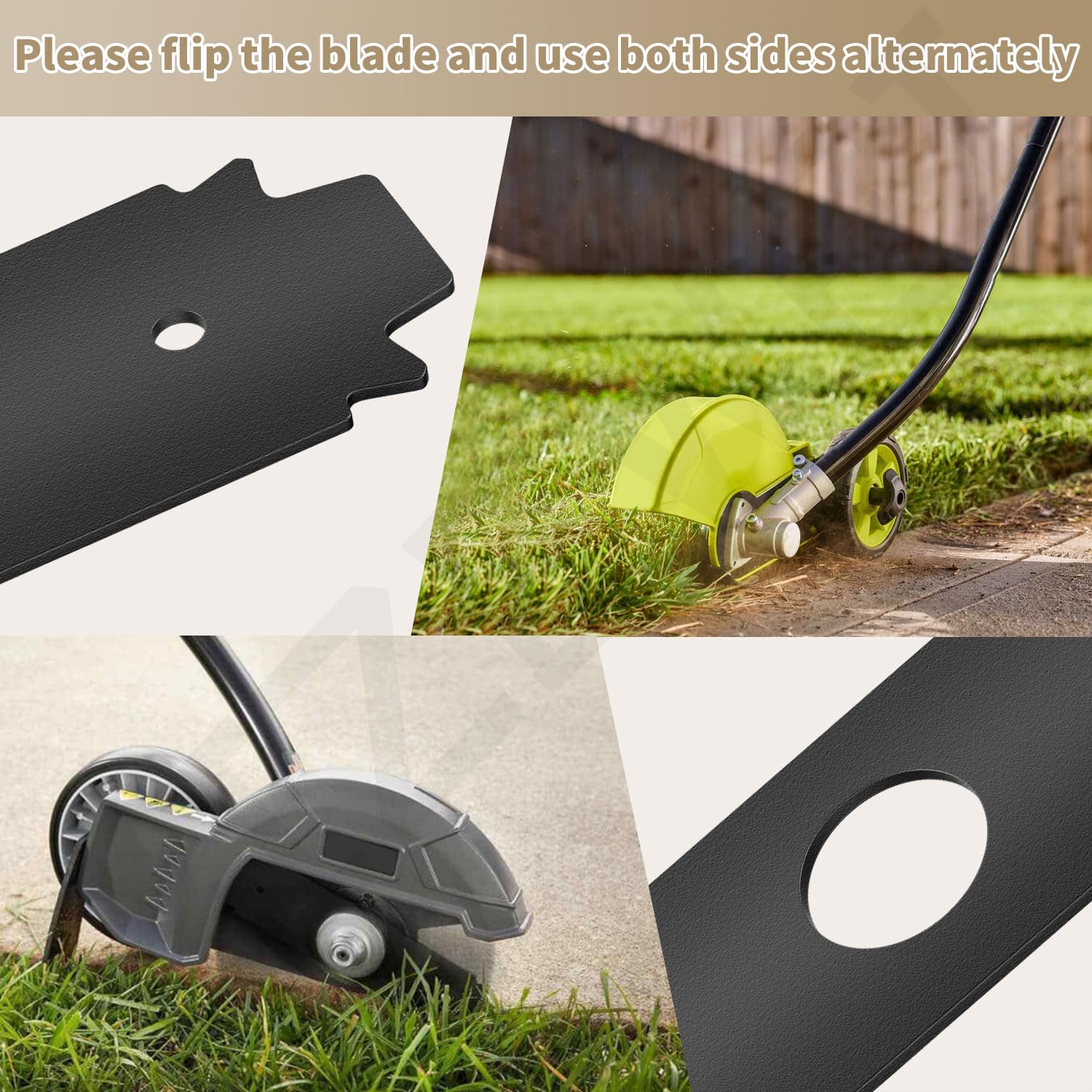 LIZEWEI edger blade for RYEDG11 compatibility and steady performance.
