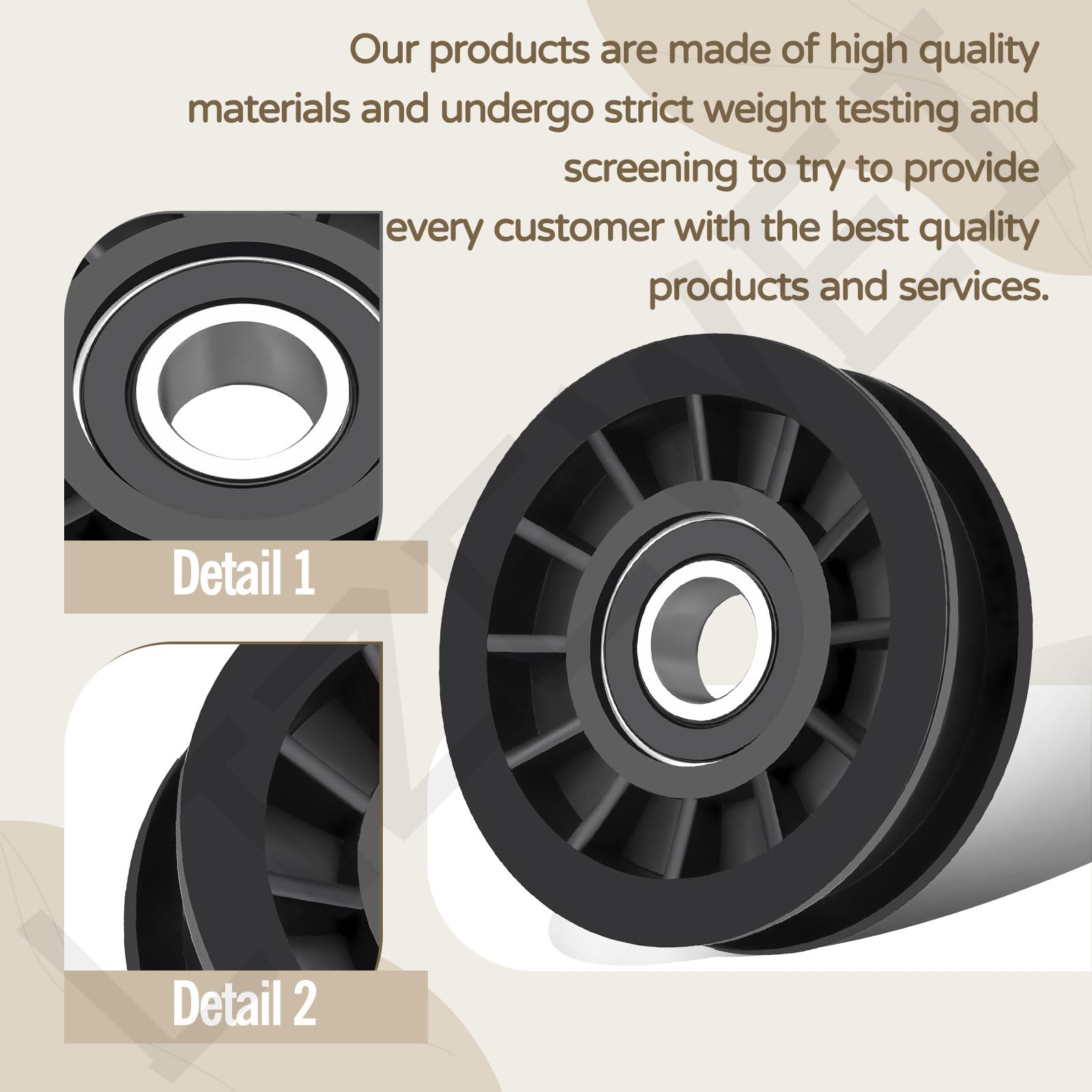 LIZEWEI idler pulley for XT2 LX54 FAB setup reduces belt wear