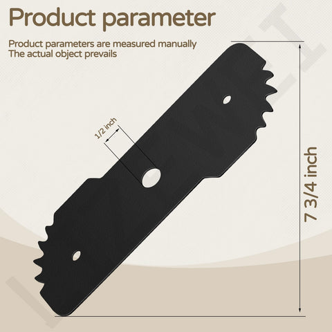 LIZEWEI hardened steel blade close-up, built for long-lasting cutting performance.