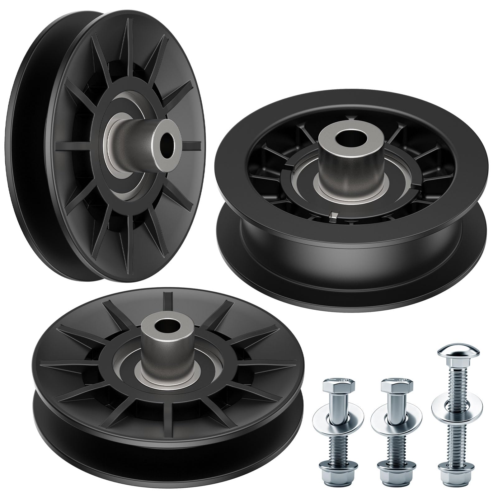 LIZEWEI Husqvarna idler pulley kit with two pulleys for belt alignment