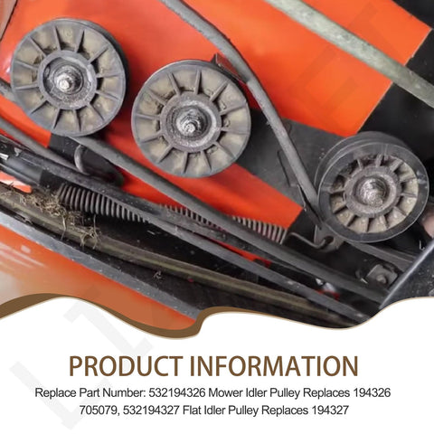 Replaces 194326 and 194327 part numbers with LIZEWEI kit