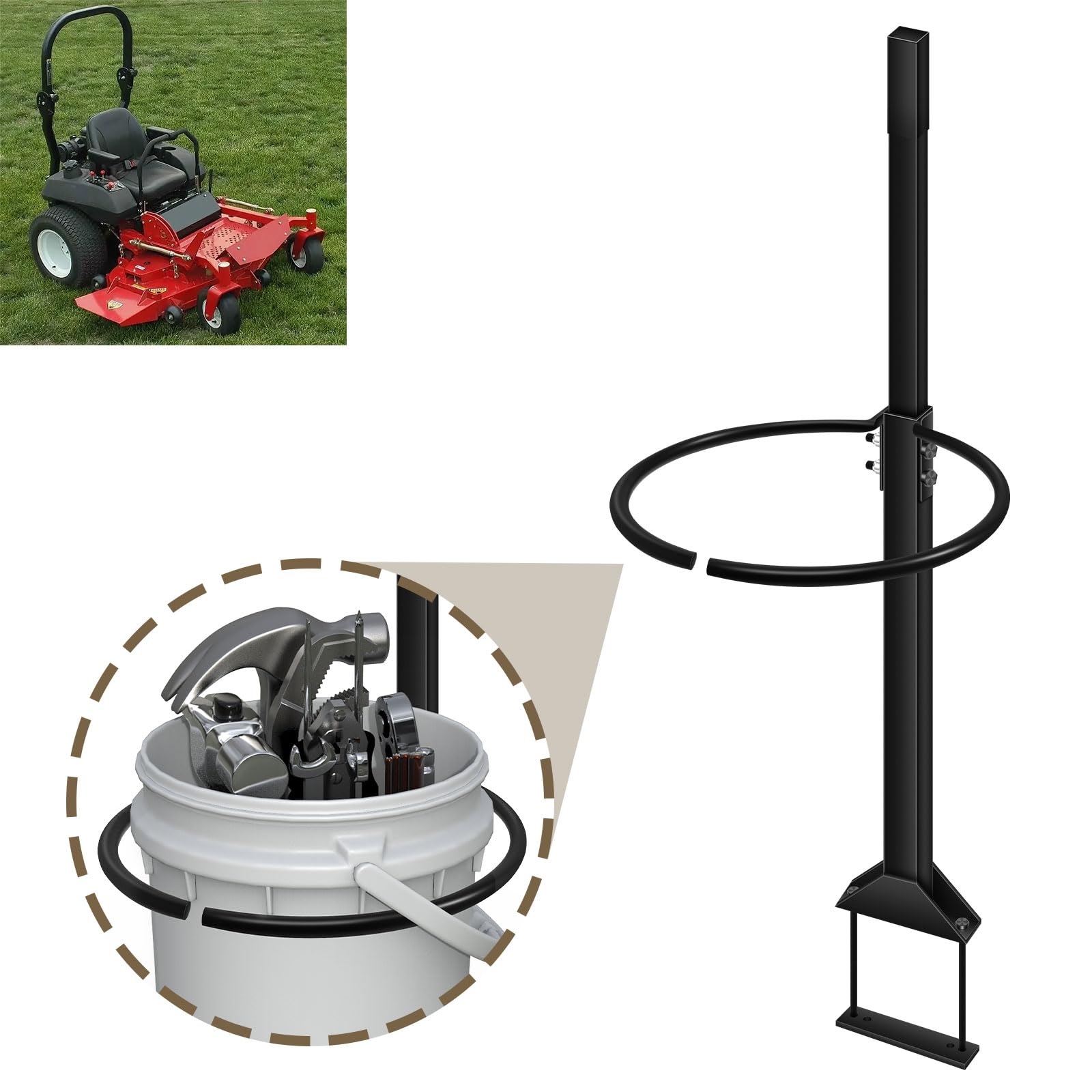 LIZEWEI setup supports efficient yard work and tool access