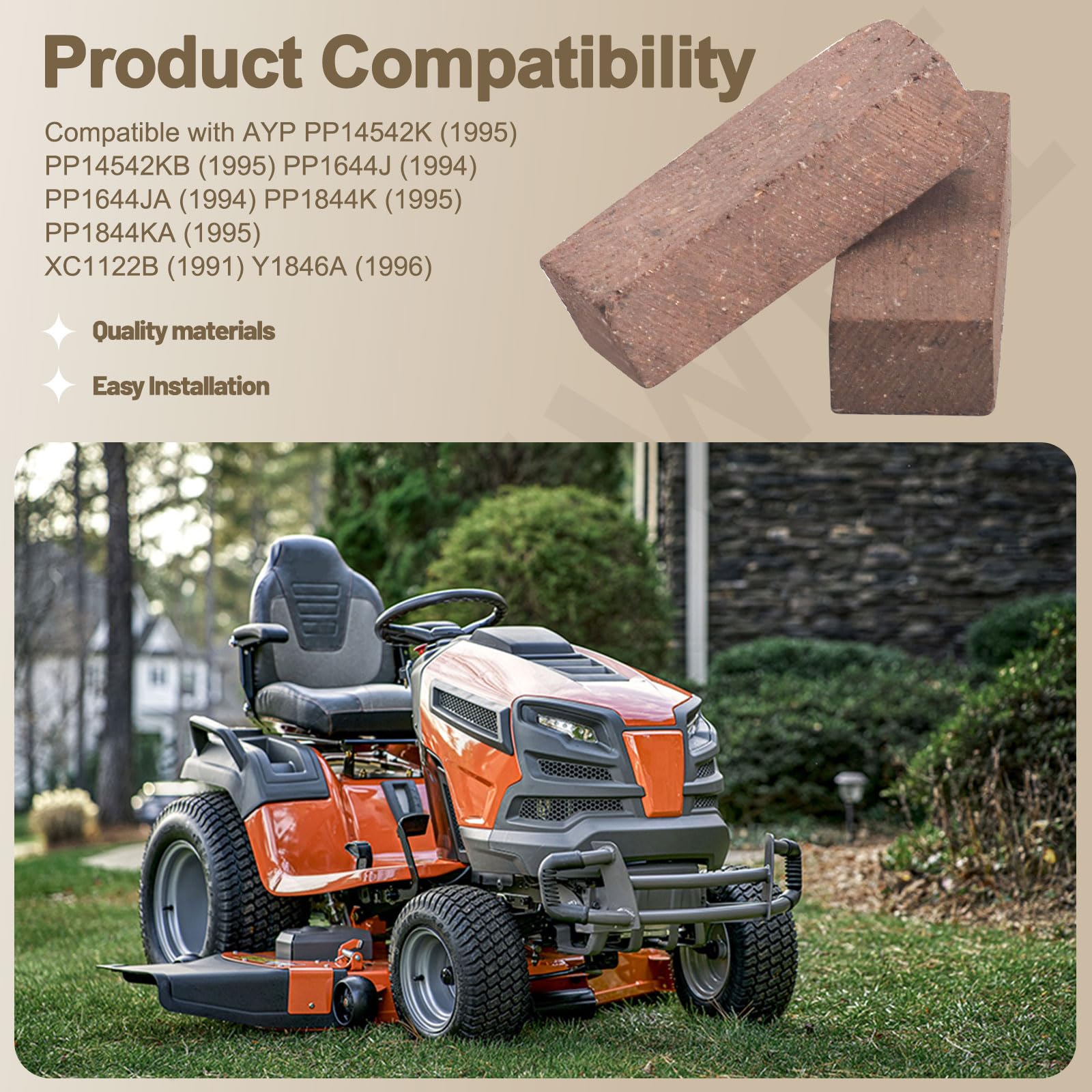 LIZEWEI PP1438B compatible brake pads ensure reliable braking performance