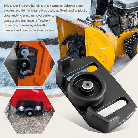 LIZEWEI rolling skid shoes polyurethane durability for snow and ice.