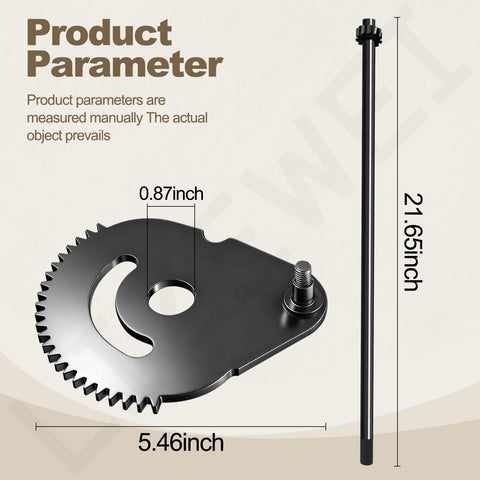 LIZEWEI steering shaft with bushing ensures smoother turns