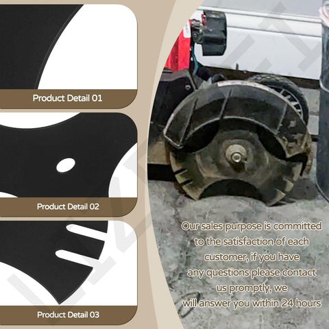 LIZEWEI three-blade pack ready for quick replacement