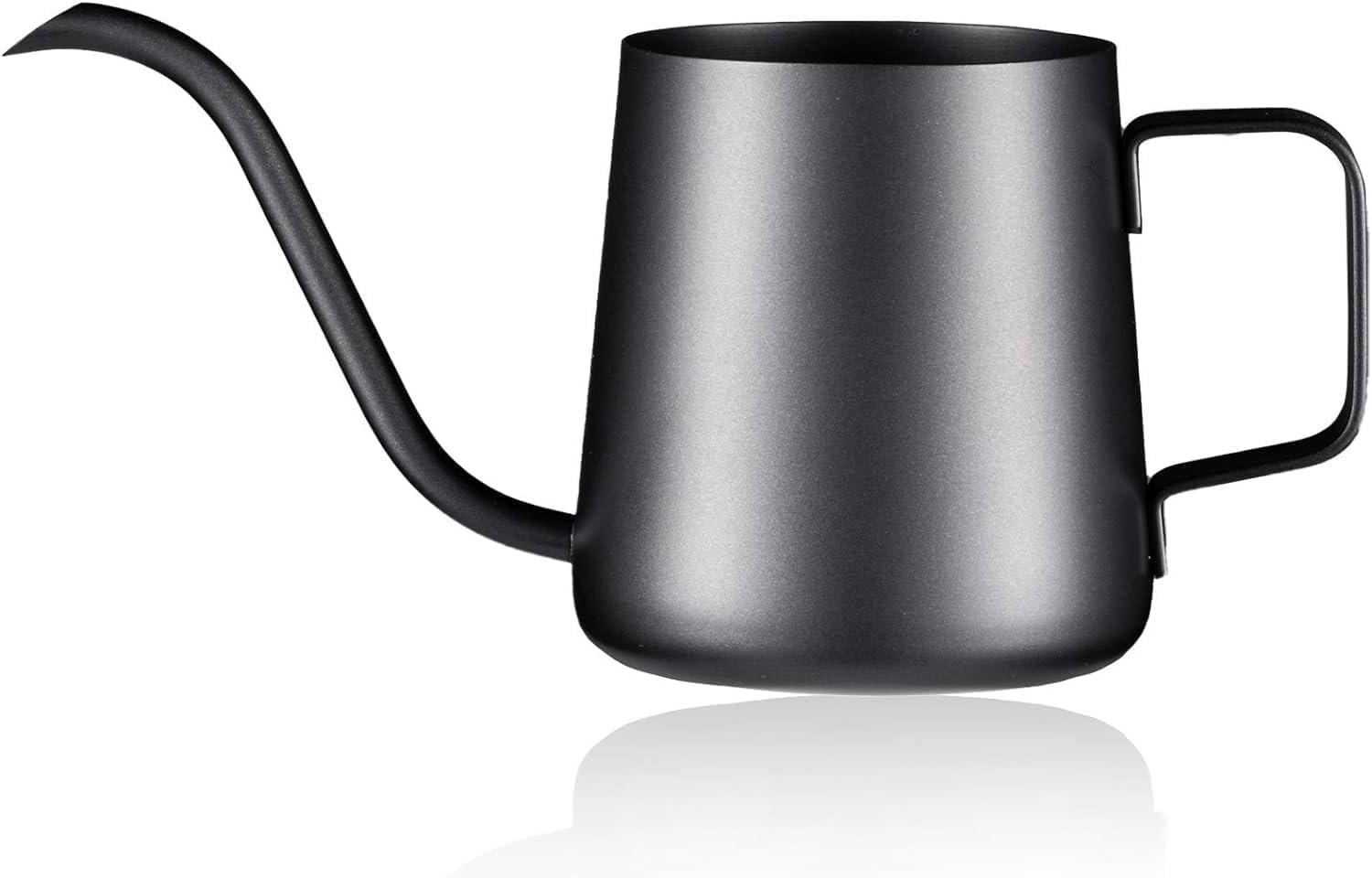 Lizhluzh long-spout watering can in black for precise root-level watering