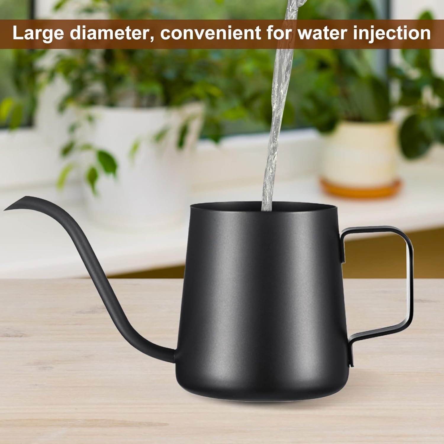 Lizhluzh wide-mouth design ensures smooth water flow and easy filling
