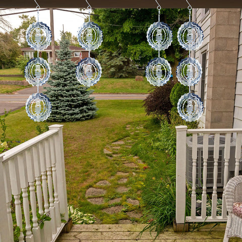 LIZOIDZSM easy-install bird deterrents for quick setup on fences roofs or trees