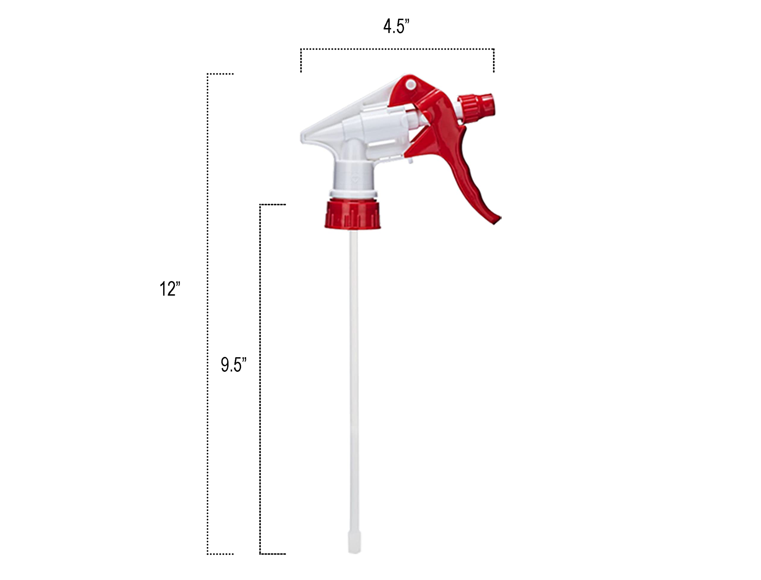 ljdeals leak-proof trigger sprayer prevents leaks if tipped.