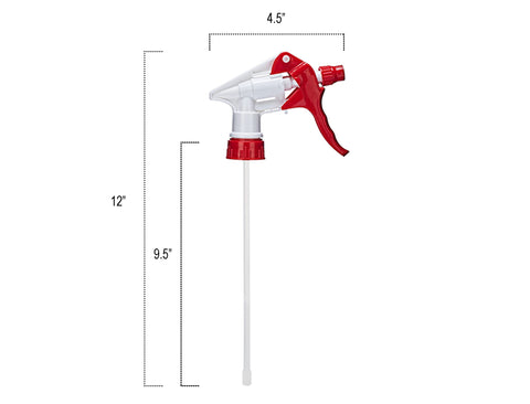ljdeals leak-proof trigger sprayer prevents leaks if tipped.