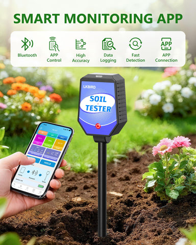 LKBird high-precision probe for fast, accurate soil checks.