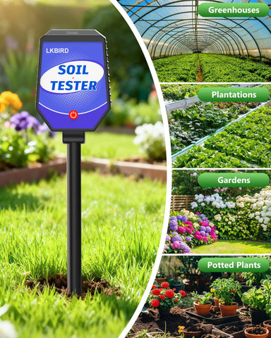 LKBird tester ideal for indoor and outdoor plant care.