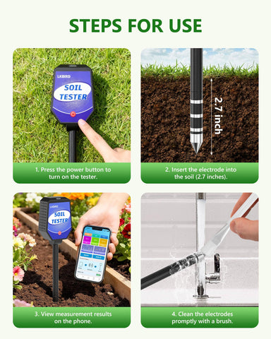 LKBird waterproof probe design for weather resistance.