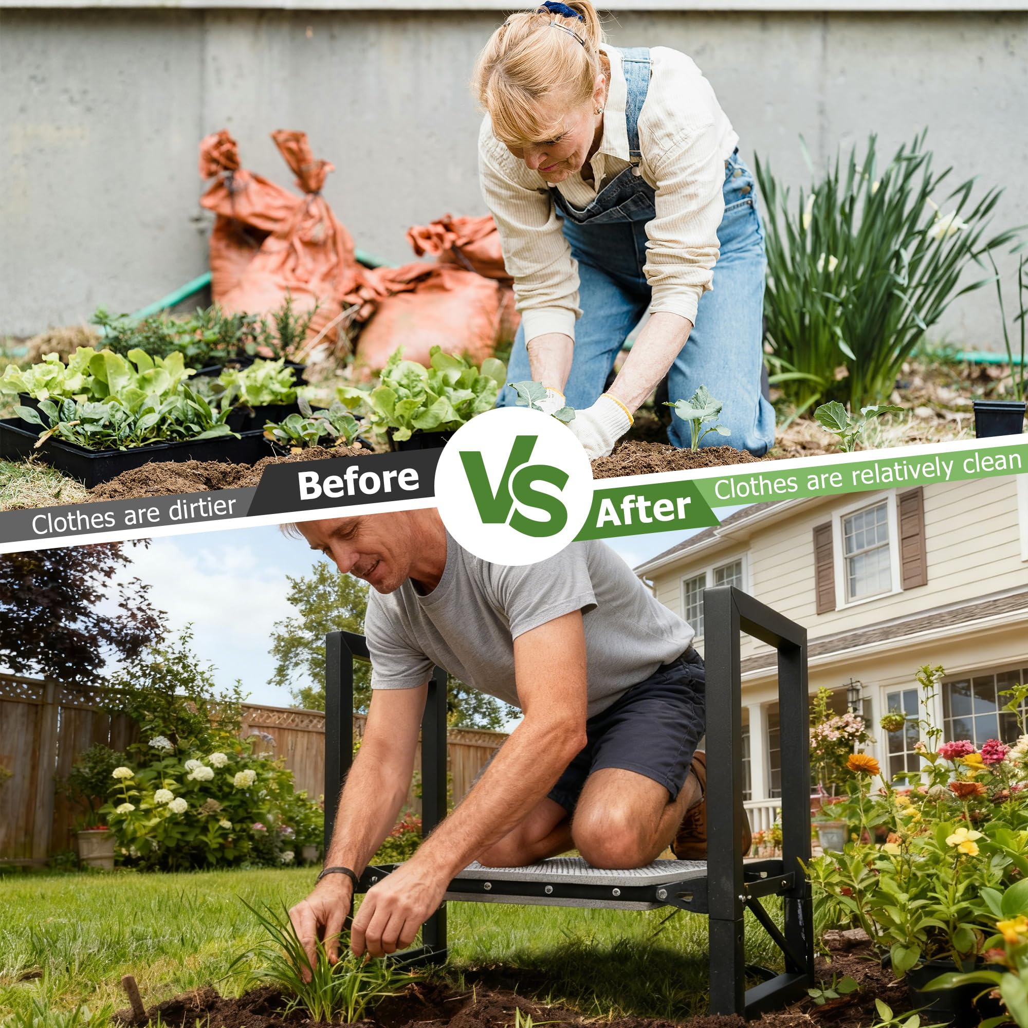 LLARGUEST 3-in-1 design for indoor and outdoor tasks is shown.