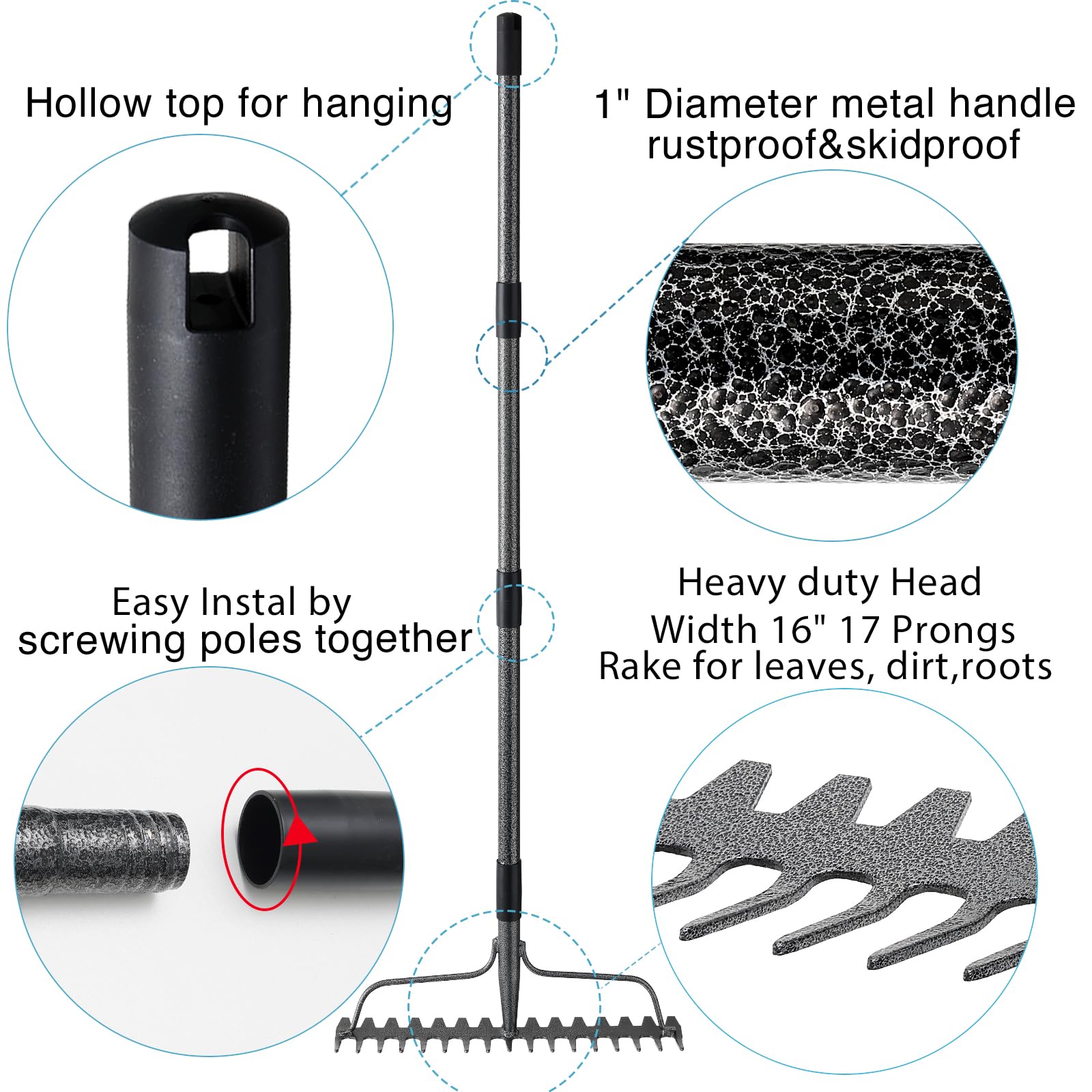 LLARGUEST multi-use garden tool ideal for lawns and landscaping