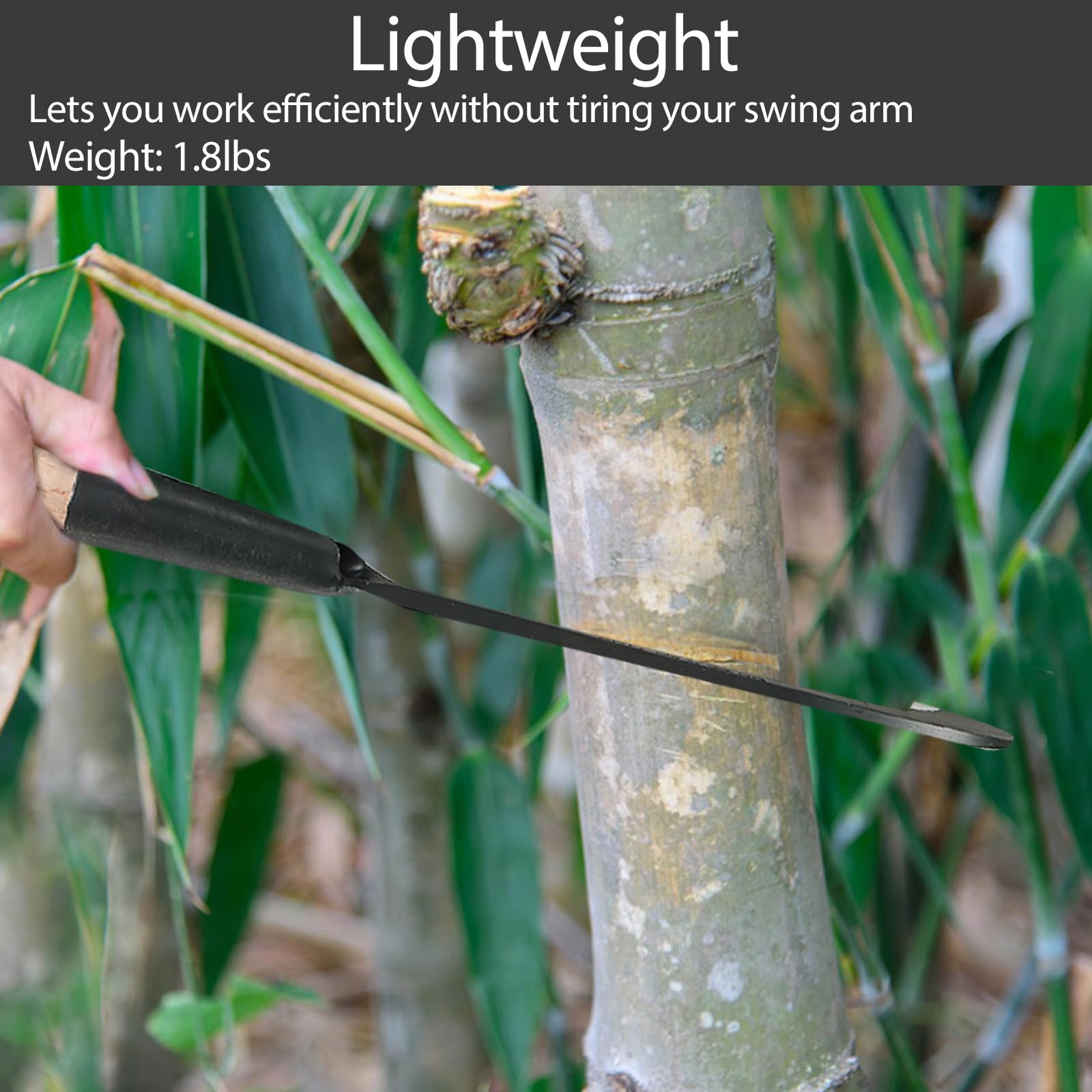 LLARGUEST Sickle Garden Tool heavy-duty design for tough tasks