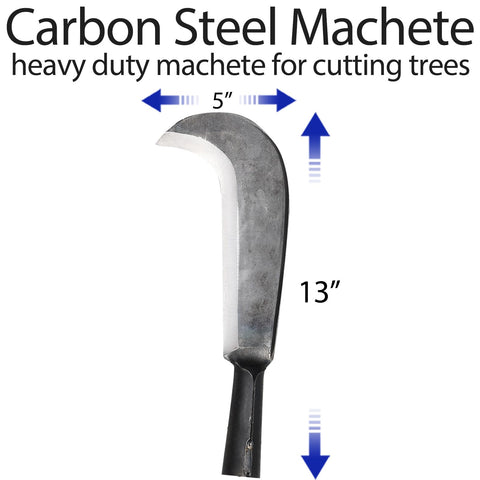 LLARGUEST Sickle Garden Tool in action clearing branches