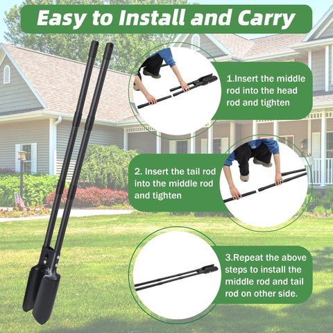 LLARGUEST helps clear weeds and waste in outdoor spaces