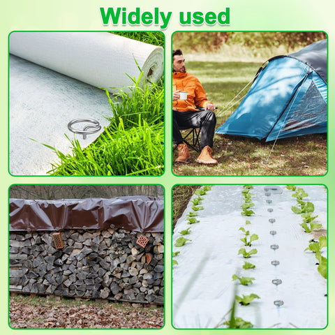LLCJYYCY durable ground pins ideal for tents and tarps in outdoor setups
