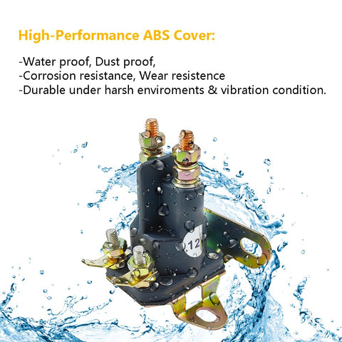 LLNSEAUTO solenoid bolts and washers included for quick installation