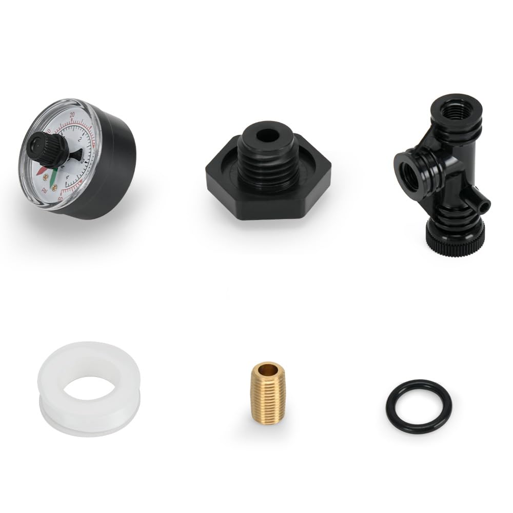 LM LPXWM air relief valve gauge assembly for Sta-Rite filters improves air release and filtration efficiency.