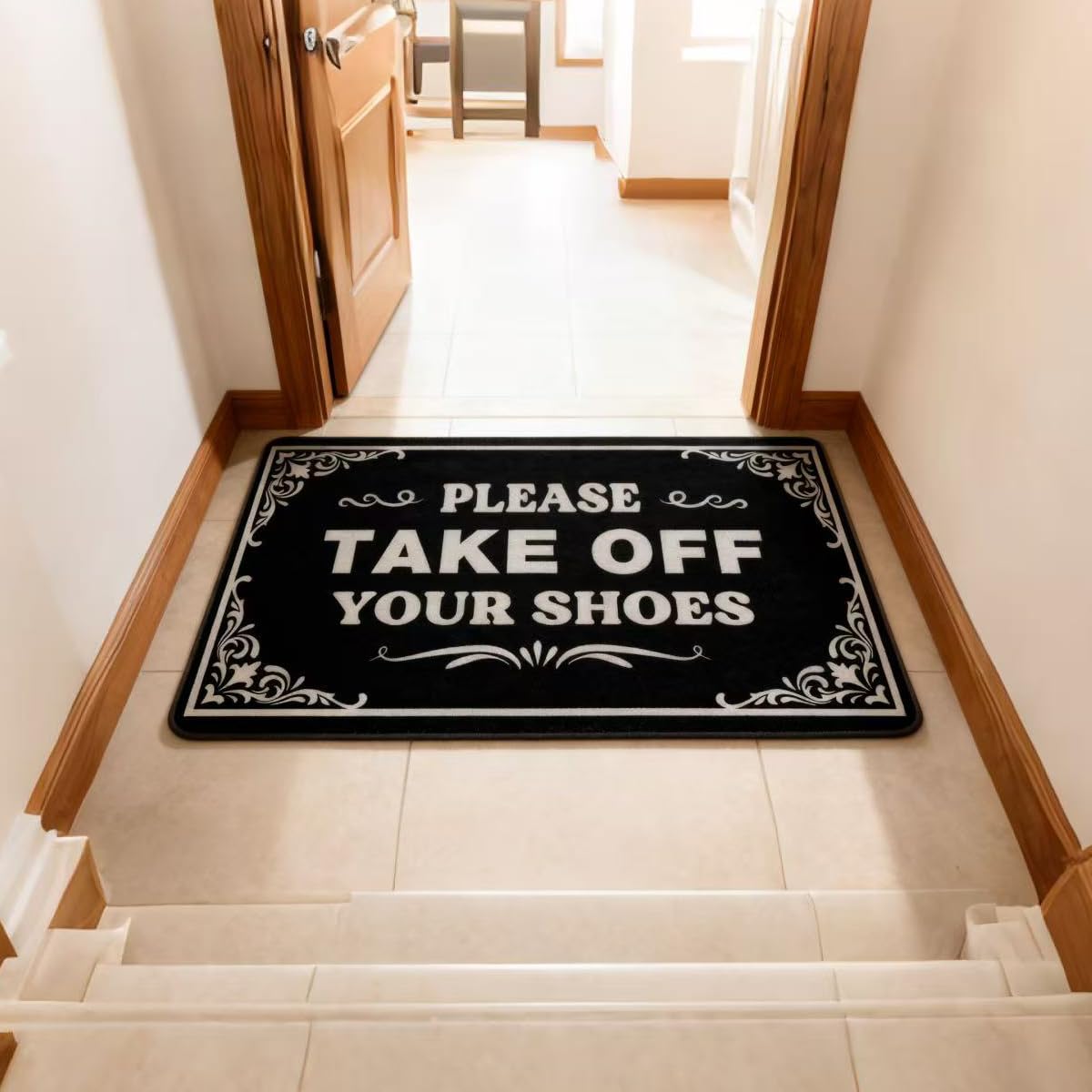 LMABBAQA Easy-clean doormat suitable for hose rinse and quick maintenance
