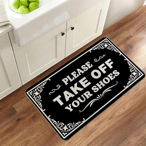 LMABBAQA Linen doormat offers durable fibers and fade-resistant pattern