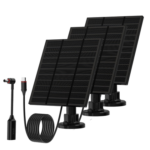 LMDTYN Ring camera outdoor solar panel in sunlight for 5W charging