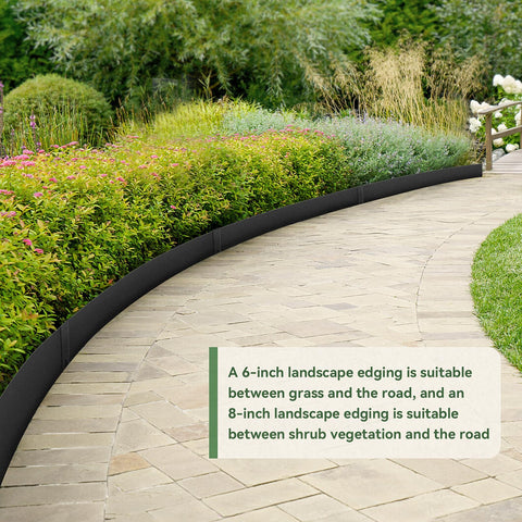 LMYYGOO clip connectors stabilize borders for long-term landscape upkeep