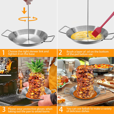 LMZNXCZ Polished stainless surface aids quick cleaning after grilling