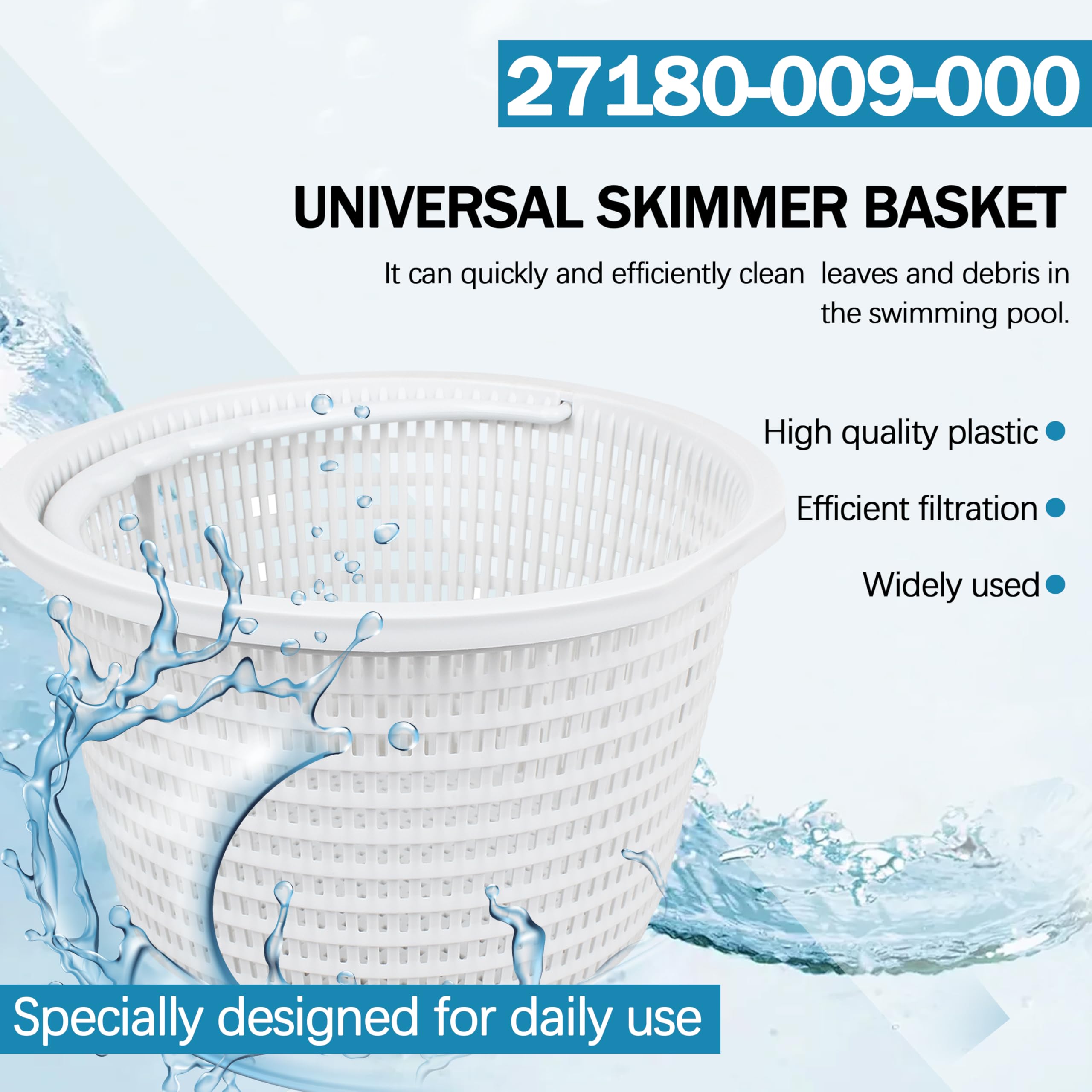 LNATPPE SP1070E skimmer basket handle detail for secure grip