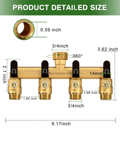 LNEZCDB ball valve control with long handle for easy flow control.