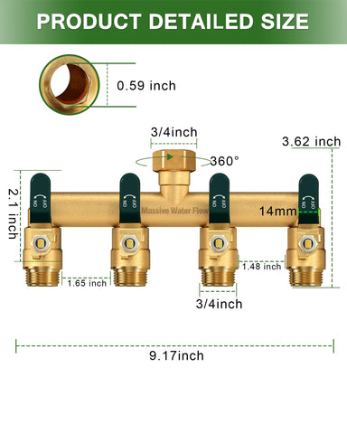 LNEZCDB brass ball valve close-up demonstrates smooth flow control.
