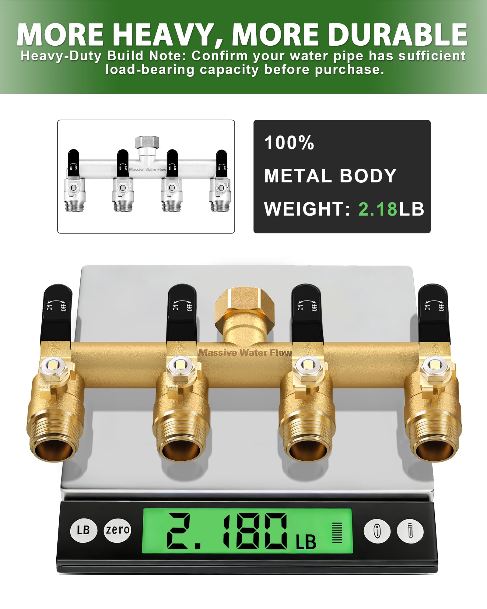 LNEZCDB outlet spacing 1.65 inches fits larger timers and devices.