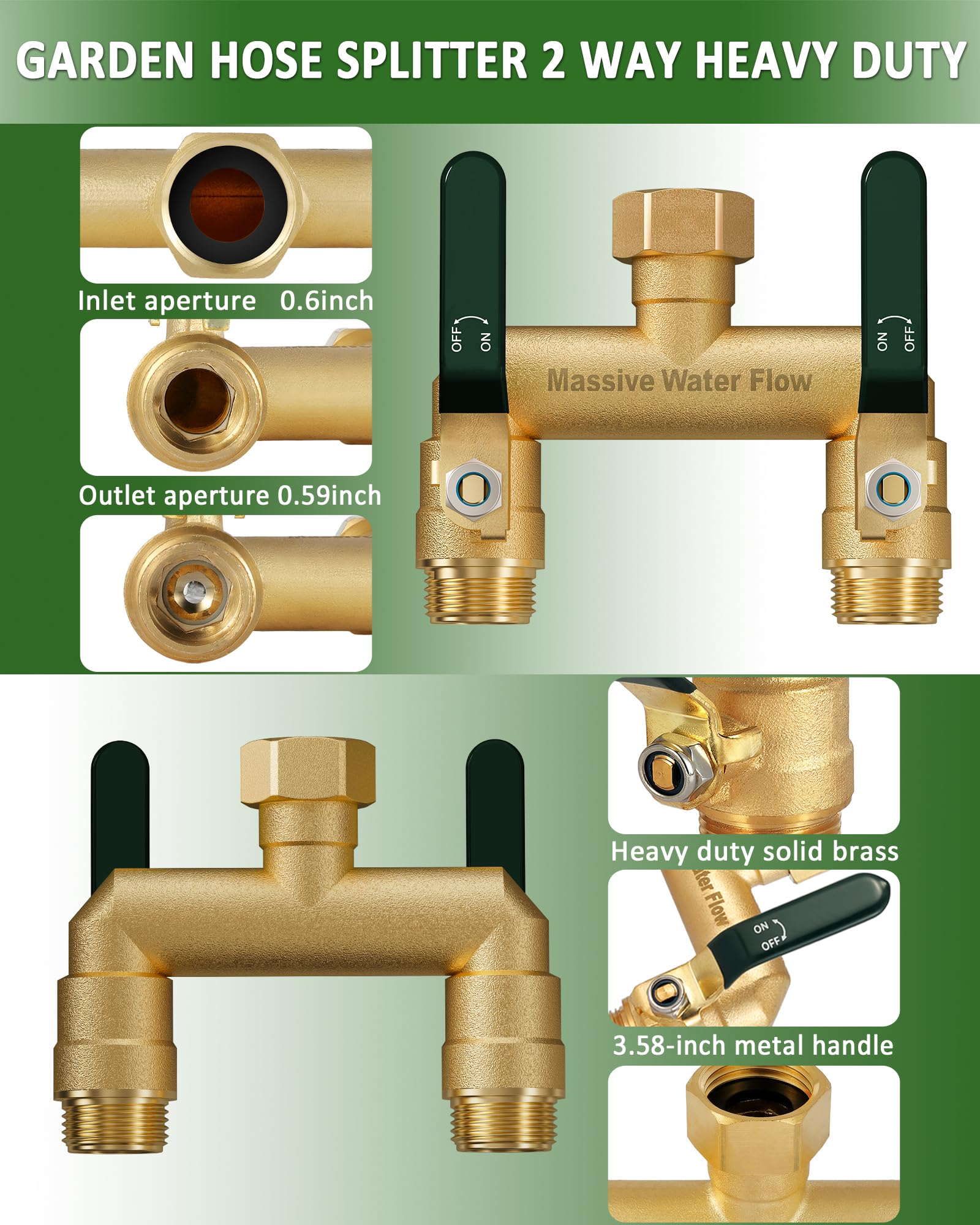 Outlet spacing supports timers and larger accessories while reducing strain.