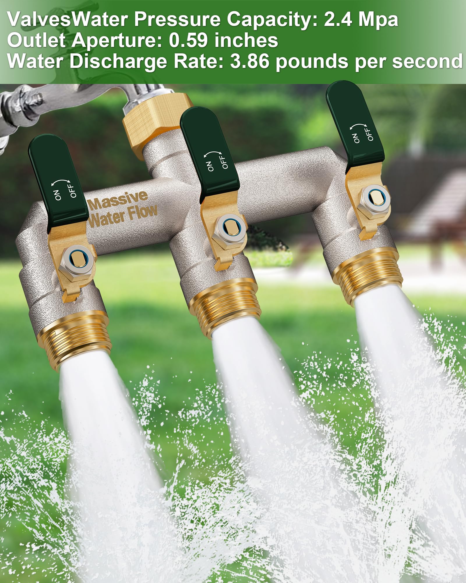 LNEZCDB shutoff valve enables precise water control at each outlet