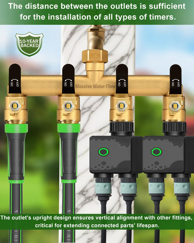 LNEZCDB tool free inlet installation on standard faucets.